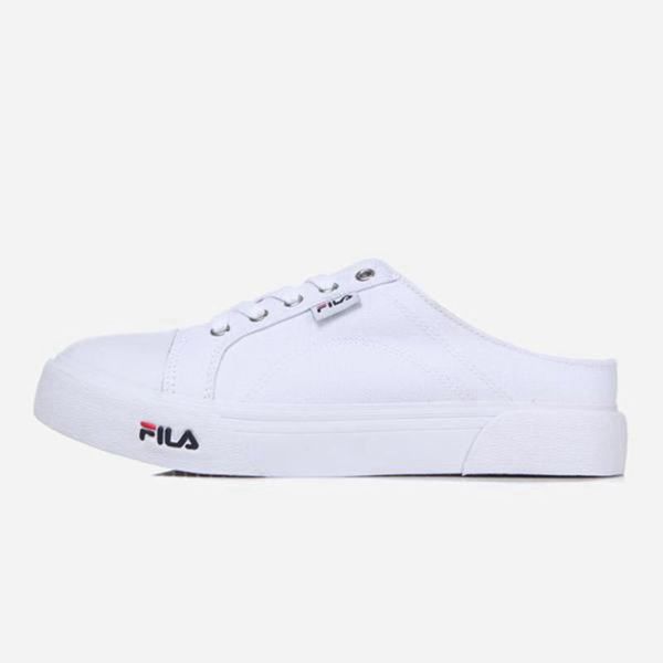 Zapatos Bajos Fila Hombre Blancas - Como Mule - España 072681TBH